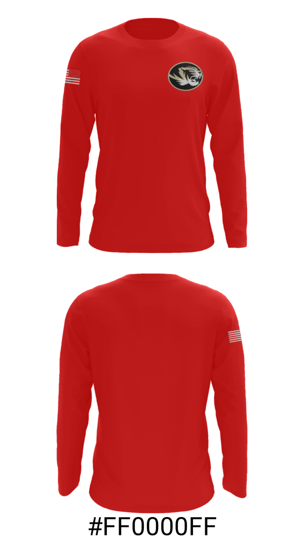 Long Sleeve Performance Shirt, Harry S Truman High School Cheer, Cheer, Teamtime, Team time, sublimation, custom sports apparel, team uniforms, spirit wear, spiritwear, sports uniforms, custom shirts, team store, custom team store, fundraiser sports, apparel fundraiser