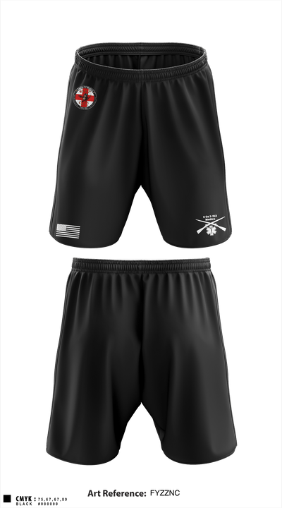 C-Co 2-153 Medics 26047956 Athletic Shorts With Pockets - 1