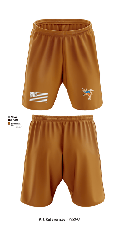 673 EFD/ 334 FEST 89104127 Athletic Shorts With Pockets - 1