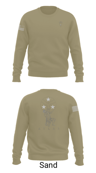 Crew Neck Sweatshirt, , Army, Teamtime, Team time, sublimation, custom sports apparel, team uniforms, spirit wear, spiritwear, sports uniforms, custom shirts, team store, custom team store, fundraiser sports, apparel fundraiser