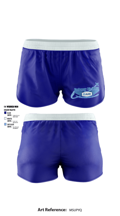 Embassy Air IRAQ 82919068 Women's Shorts - 1