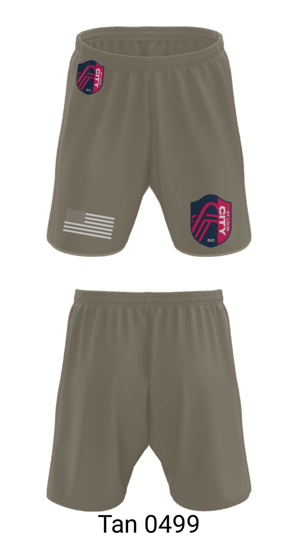 Athletic Shorts With Pockets, , Army, Teamtime, Team time, sublimation, custom sports apparel, team uniforms, spirit wear, spiritwear, sports uniforms, custom shirts, team store, custom team store, fundraiser sports, apparel fundraiser