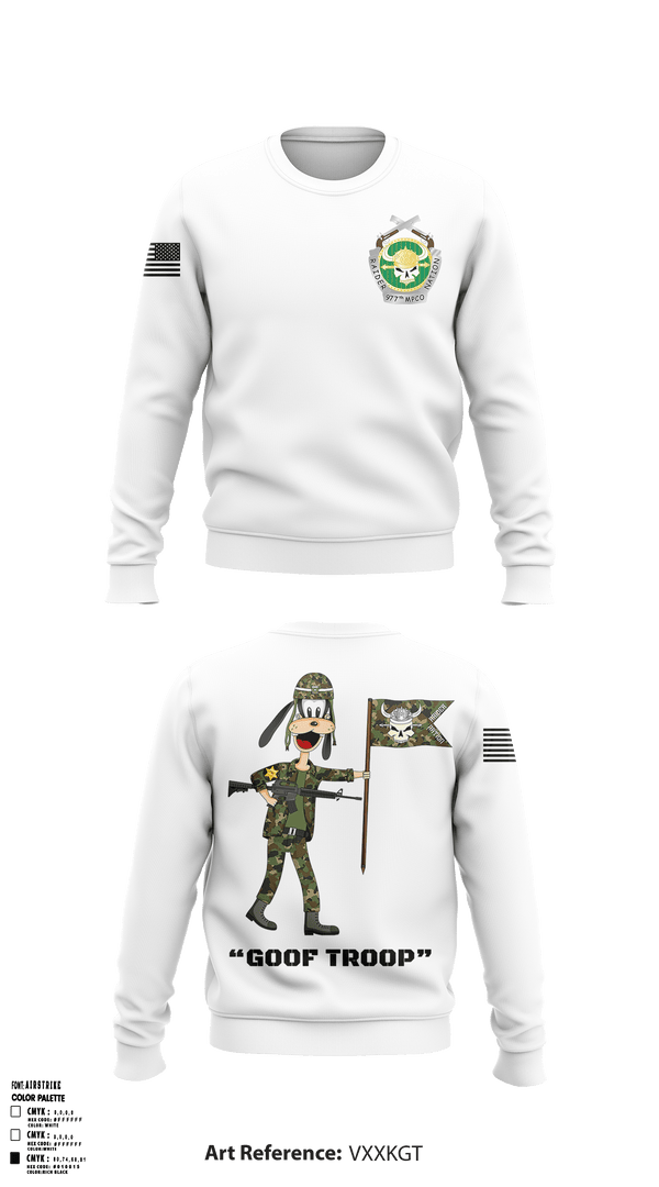 Crew Neck Sweatshirt, , Army, Teamtime, Team time, sublimation, custom sports apparel, team uniforms, spirit wear, spiritwear, sports uniforms, custom shirts, team store, custom team store, fundraiser sports, apparel fundraiser