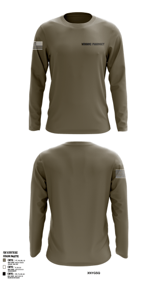 Long Sleeve Performance Shirt, , Navy, Teamtime, Team time, sublimation, custom sports apparel, team uniforms, spirit wear, spiritwear, sports uniforms, custom shirts, team store, custom team store, fundraiser sports, apparel fundraiser