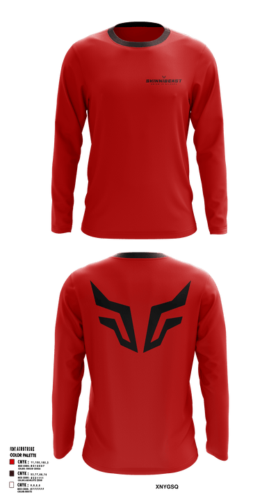 SKINNIBEAST 36402253 Long Sleeve Performance Shirt - 1