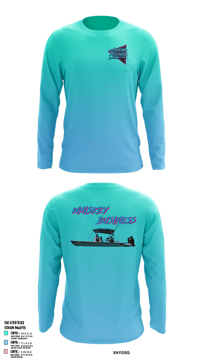 Whiskey Business 97577529 Long Sleeve Performance Shirt - 1
