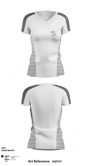 Women's Short Sleeve Vneck Shirt, Moberly High School Golf, Golf, Teamtime, Team time, sublimation, custom sports apparel, team uniforms, spirit wear, spiritwear, sports uniforms, custom shirts, team store, custom team store, fundraiser sports, apparel fundraiser