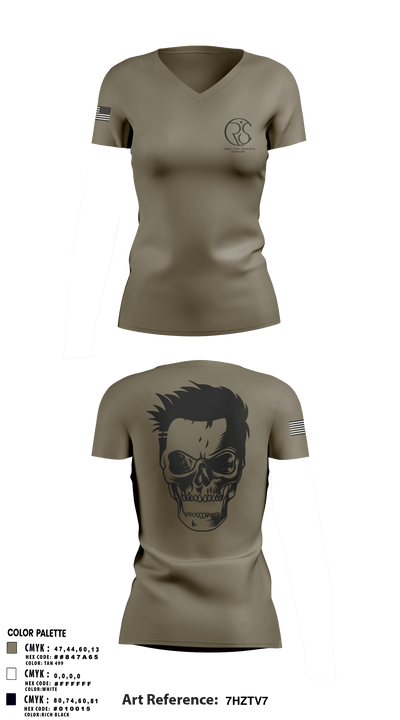 Cris_the_barber 88422733 Women's Short Sleeve V-neck Shirt - 1