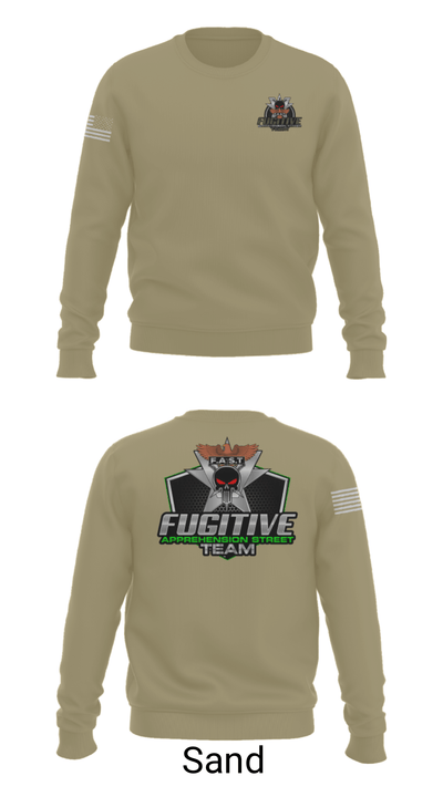 Fugitive apprehension street team 48139559 Crew Neck Sweatshirt - 42
