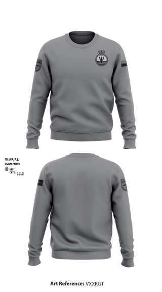 Crew Neck Sweatshirt, , Coast Guard, Teamtime, Team time, sublimation, custom sports apparel, team uniforms, spirit wear, spiritwear, sports uniforms, custom shirts, team store, custom team store, fundraiser sports, apparel fundraiser
