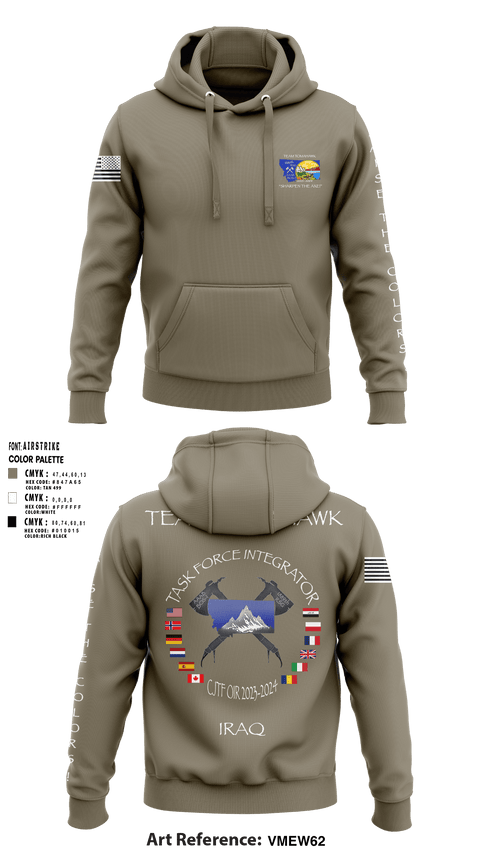 Hoodie, 1889th RSG, Army, Teamtime, Team time, sublimation, custom sports apparel, team uniforms, spirit wear, spiritwear, sports uniforms, custom shirts, team store, custom team store, fundraiser sports, apparel fundraiser