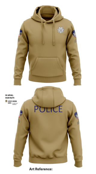 Hoodie, Willits Little Lake JRTF, Police, Teamtime, Team time, sublimation, custom sports apparel, team uniforms, spirit wear, spiritwear, sports uniforms, custom shirts, team store, custom team store, fundraiser sports, apparel fundraiser