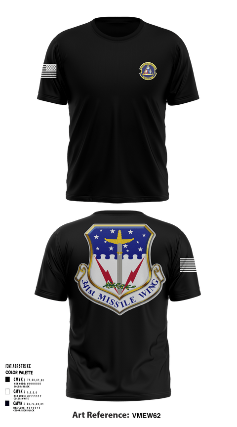 Short Sleeve Performance Shirt, 341st SFS, Air Force, Teamtime, Team time, sublimation, custom sports apparel, team uniforms, spirit wear, spiritwear, sports uniforms, custom shirts, team store, custom team store, fundraiser sports, apparel fundraiser