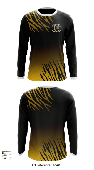 Long Sleeve Performance Shirt, Ethel High School, Spirit Store, Teamtime, Team time, sublimation, custom sports apparel, team uniforms, spirit wear, spiritwear, sports uniforms, custom shirts, team store, custom team store, fundraiser sports, apparel fundraiser