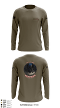 49th A co 1st Platoon REAPERS 78641109 Long Sleeve Performance Shirt - 4