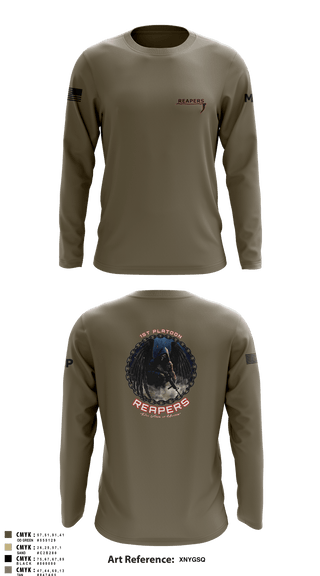 Long Sleeve Performance Shirt, , Army, Teamtime, Team time, sublimation, custom sports apparel, team uniforms, spirit wear, spiritwear, sports uniforms, custom shirts, team store, custom team store, fundraiser sports, apparel fundraiser