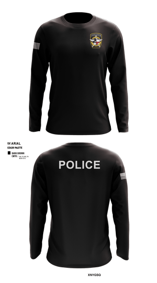 Long Sleeve Performance Shirt, , Police, Teamtime, Team time, sublimation, custom sports apparel, team uniforms, spirit wear, spiritwear, sports uniforms, custom shirts, team store, custom team store, fundraiser sports, apparel fundraiser