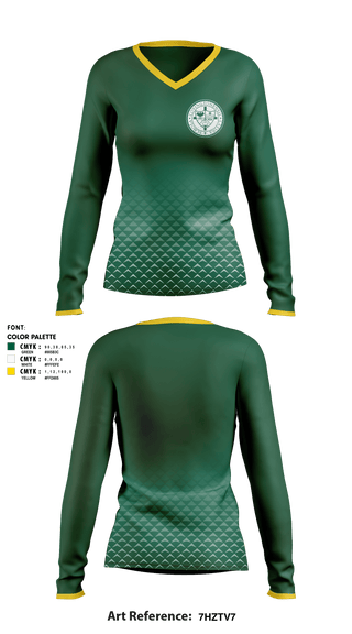 Women's Long Sleeve Vneck Shirt, Covington Latin School, Spirit Store, Teamtime, Team time, sublimation, custom sports apparel, team uniforms, spirit wear, spiritwear, sports uniforms, custom shirts, team store, custom team store, fundraiser sports, apparel fundraiser