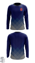 Orland Jr. Trojans 70429402 Long Sleeve Performance Shirt - 36