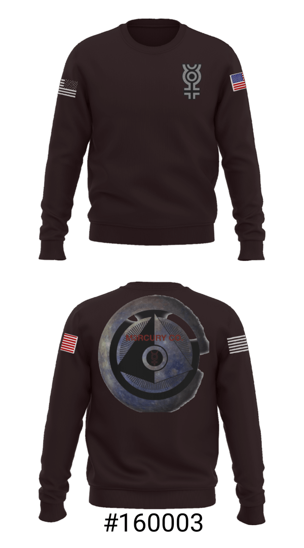 Crew Neck Sweatshirt, MERCURY CO., E-Sports, Teamtime, Team time, sublimation, custom sports apparel, team uniforms, spirit wear, spiritwear, sports uniforms, custom shirts, team store, custom team store, fundraiser sports, apparel fundraiser