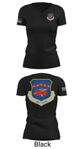 188th wing air national guard 12455702 Women's Short Sleeve V-neck Shirt - 21