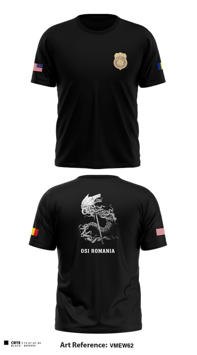 OSI Romania 97276930 Short Sleeve Performance Shirt - 1