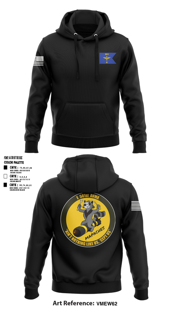 Hoodie, E 501st 1 AD, CAB AVMX, Army, Teamtime, Team time, sublimation, custom sports apparel, team uniforms, spirit wear, spiritwear, sports uniforms, custom shirts, team store, custom team store, fundraiser sports, apparel fundraiser