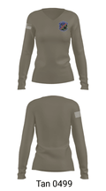 Youngstown ARS Composite Squadron 61852104 Women's Long Sleeve V-neck Shirt - 41