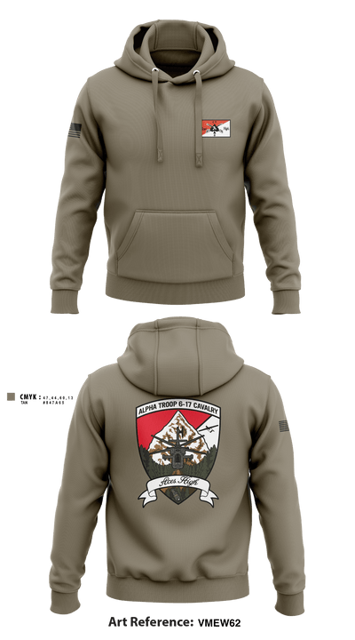 6-17 CAV 92718622 Hoodie - 2