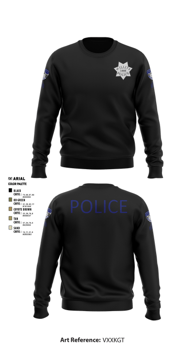 Willits Little Lake JRTF 70658416 Crew Neck Sweatshirt - 6