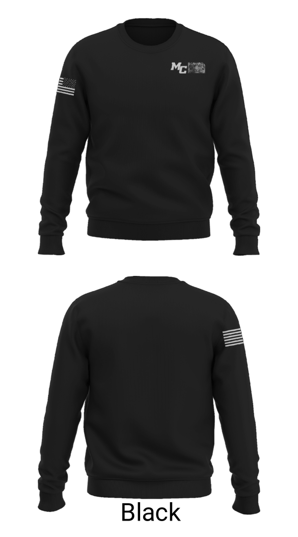 Crew Neck Sweatshirt, Macon County High School Basketball, Women's Basketball, Teamtime, Team time, sublimation, custom sports apparel, team uniforms, spirit wear, spiritwear, sports uniforms, custom shirts, team store, custom team store, fundraiser sports, apparel fundraiser