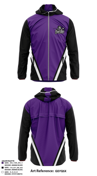 Windbreaker, Baldwin High School, Spirit Store, Teamtime, Team time, sublimation, custom sports apparel, team uniforms, spirit wear, spiritwear, sports uniforms, custom shirts, team store, custom team store, fundraiser sports, apparel fundraiser