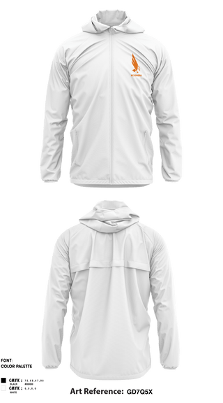 Windbreaker, Mcdonogh School Golf, Golf, Teamtime, Team time, sublimation, custom sports apparel, team uniforms, spirit wear, spiritwear, sports uniforms, custom shirts, team store, custom team store, fundraiser sports, apparel fundraiser