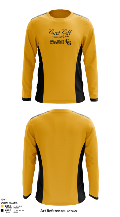 Carol Goff & Associates LLC 53967194 Long Sleeve Performance Shirt - 1
