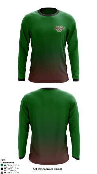 Long Sleeve Performance Shirt, STARSVALLEY FC, Men's Soccer, Teamtime, Team time, sublimation, custom sports apparel, team uniforms, spirit wear, spiritwear, sports uniforms, custom shirts, team store, custom team store, fundraiser sports, apparel fundraiser