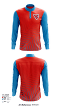 West Valley High School Wrestling 73080720 Quarter Zip Jacket - 1