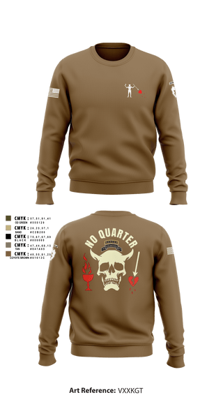Crew Neck Sweatshirt, , Army, Teamtime, Team time, sublimation, custom sports apparel, team uniforms, spirit wear, spiritwear, sports uniforms, custom shirts, team store, custom team store, fundraiser sports, apparel fundraiser