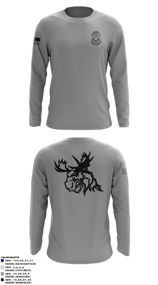 Long Sleeve Performance Shirt, , Police, Teamtime, Team time, sublimation, custom sports apparel, team uniforms, spirit wear, spiritwear, sports uniforms, custom shirts, team store, custom team store, fundraiser sports, apparel fundraiser