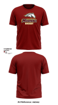 Menomonie High School Ice hockey 95189103 Short Sleeve Performance Shirt - 7