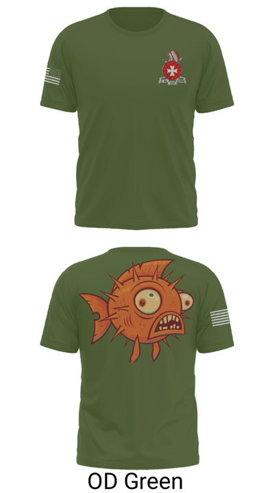 2nd platoon 1-14th 44681446 Short Sleeve Performance Shirt - 33