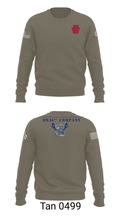 D Co 103rd BEB 81673350 Crew Neck Sweatshirt - 11