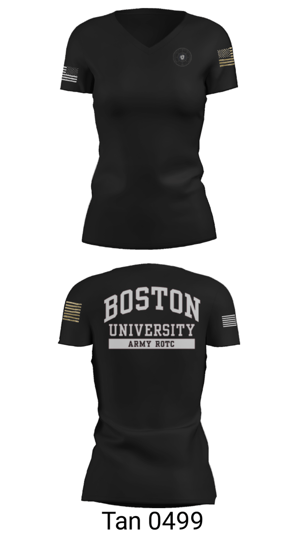 Women's Short Sleeve Vneck Shirt, , Army, Teamtime, Team time, sublimation, custom sports apparel, team uniforms, spirit wear, spiritwear, sports uniforms, custom shirts, team store, custom team store, fundraiser sports, apparel fundraiser