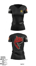 C 1-43 ADA 65403785 Women's Short Sleeve V-neck Shirt - 2