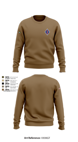 Crew Neck Sweatshirt, , Marines, Teamtime, Team time, sublimation, custom sports apparel, team uniforms, spirit wear, spiritwear, sports uniforms, custom shirts, team store, custom team store, fundraiser sports, apparel fundraiser