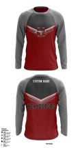 Greyhounds Badminton 55285916 Long Sleeve Performance Shirt - 36