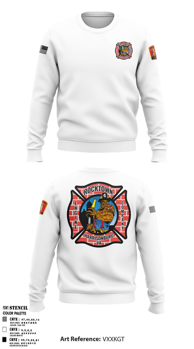 Engine Company 4 55189578 Crew Neck Sweatshirt - 2