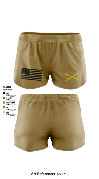 Ranger Panties, , Army, Teamtime, Team time, sublimation, custom sports apparel, team uniforms, spirit wear, spiritwear, sports uniforms, custom shirts, team store, custom team store, fundraiser sports, apparel fundraiser