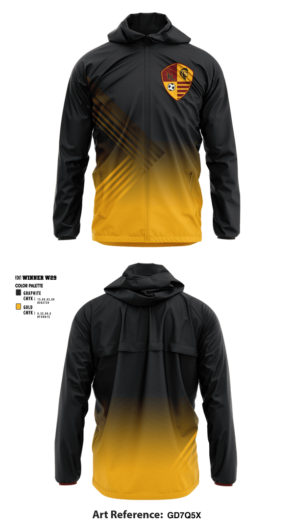 Windbreaker, Shadow Ridge High School Soccer, Men's Soccer, Teamtime, Team time, sublimation, custom sports apparel, team uniforms, spirit wear, spiritwear, sports uniforms, custom shirts, team store, custom team store, fundraiser sports, apparel fundraiser