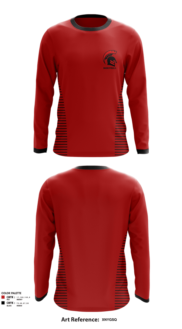 Long Sleeve Performance Shirt, Discovery High School Basketball, Men's Basketball, Teamtime, Team time, sublimation, custom sports apparel, team uniforms, spirit wear, spiritwear, sports uniforms, custom shirts, team store, custom team store, fundraiser sports, apparel fundraiser