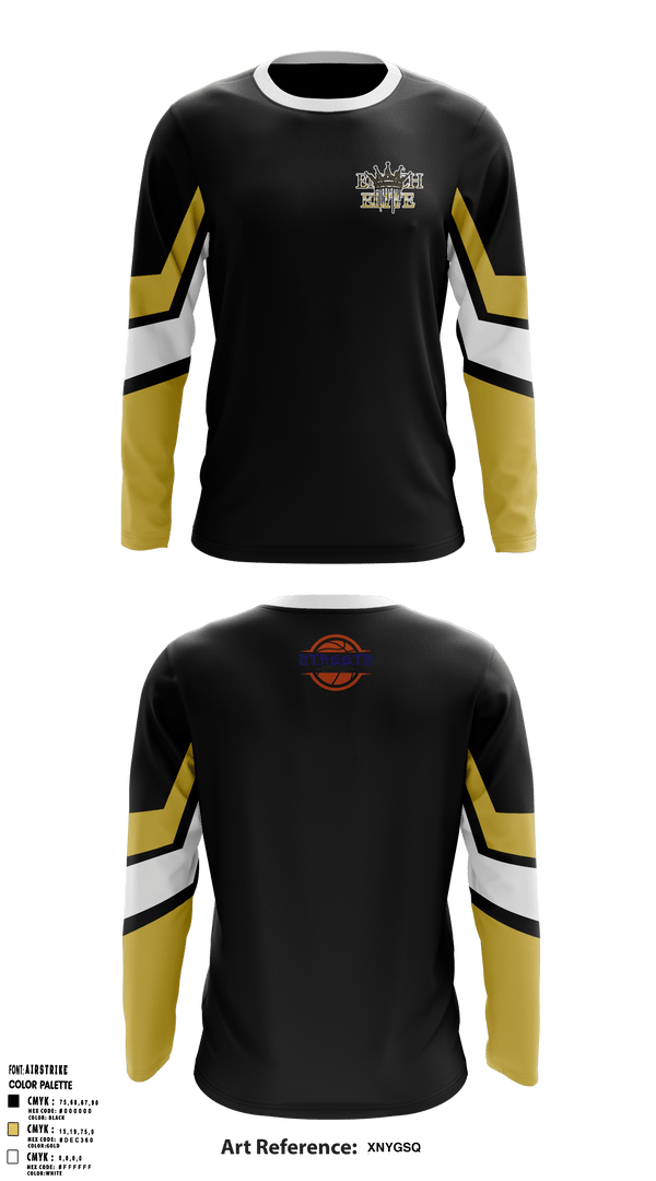 Long Sleeve Performance Shirt, Enoch Elite, Men's Basketball, Teamtime, Team time, sublimation, custom sports apparel, team uniforms, spirit wear, spiritwear, sports uniforms, custom shirts, team store, custom team store, fundraiser sports, apparel fundraiser